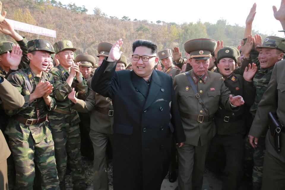 Kim Jong Un and President Trump continue to trade barbs. Photo: Reuters
