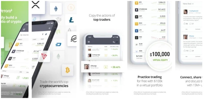 eToro trading app