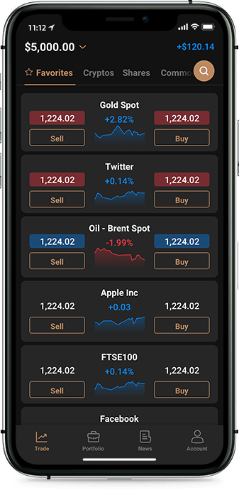 Capital.com mobile trading