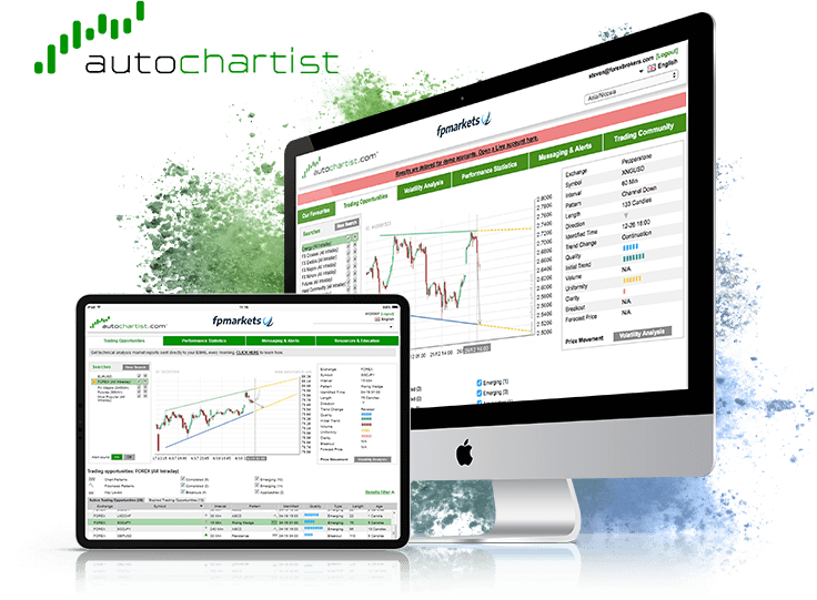 FP Markets Autochartist tool