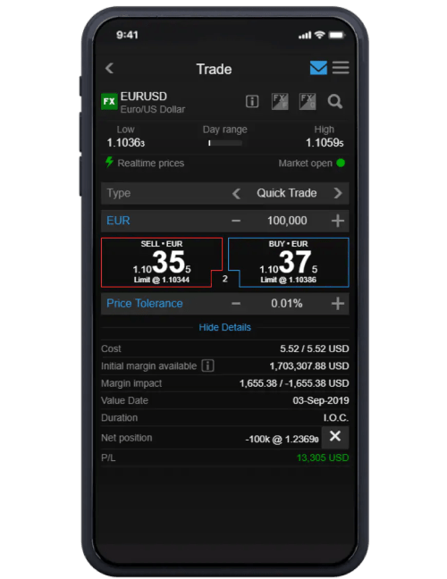 Saxo Bank app
