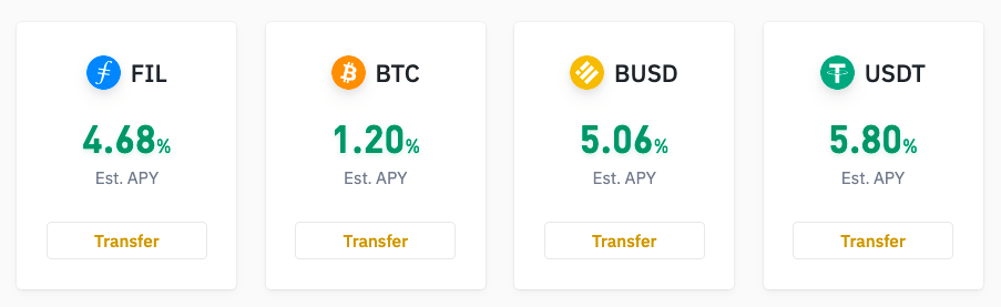 Binance fees