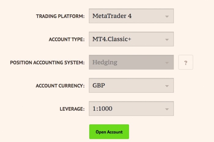 ForexChief how to sign up