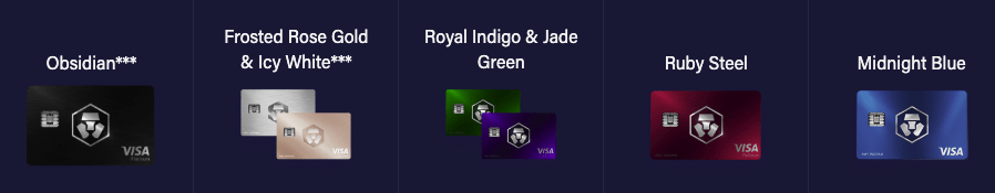 Metal cards at Crypto.com