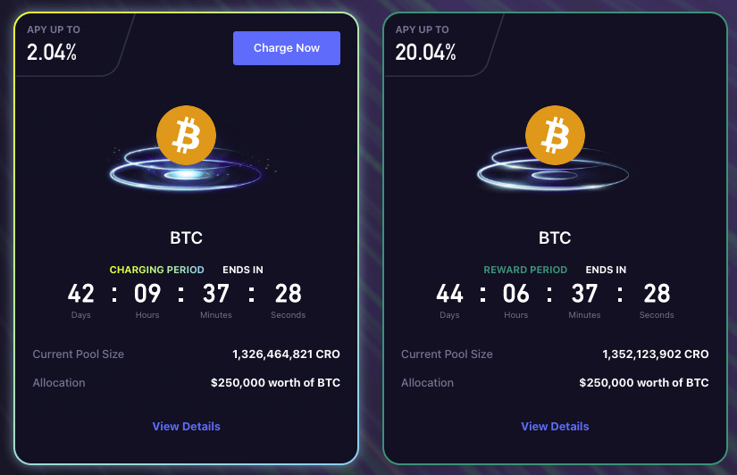 Supercharger events at Crypto.com