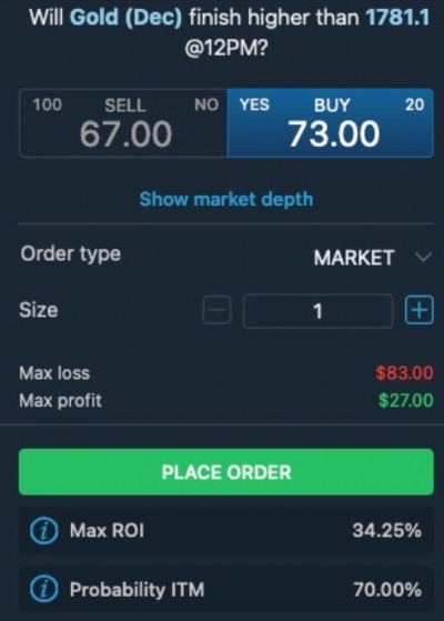 How to price binary options