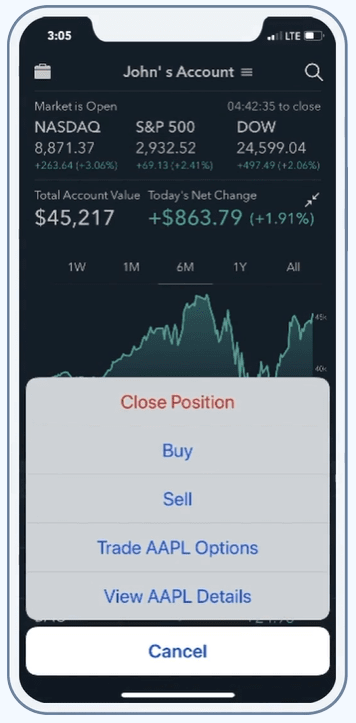 Invest on the go with the Firstrade mobile application