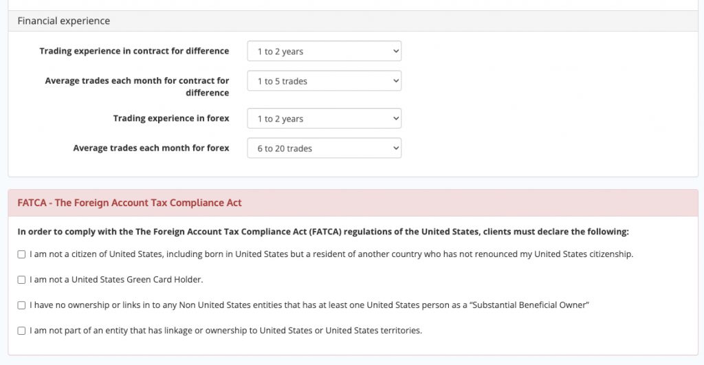 Triumph FX registration form