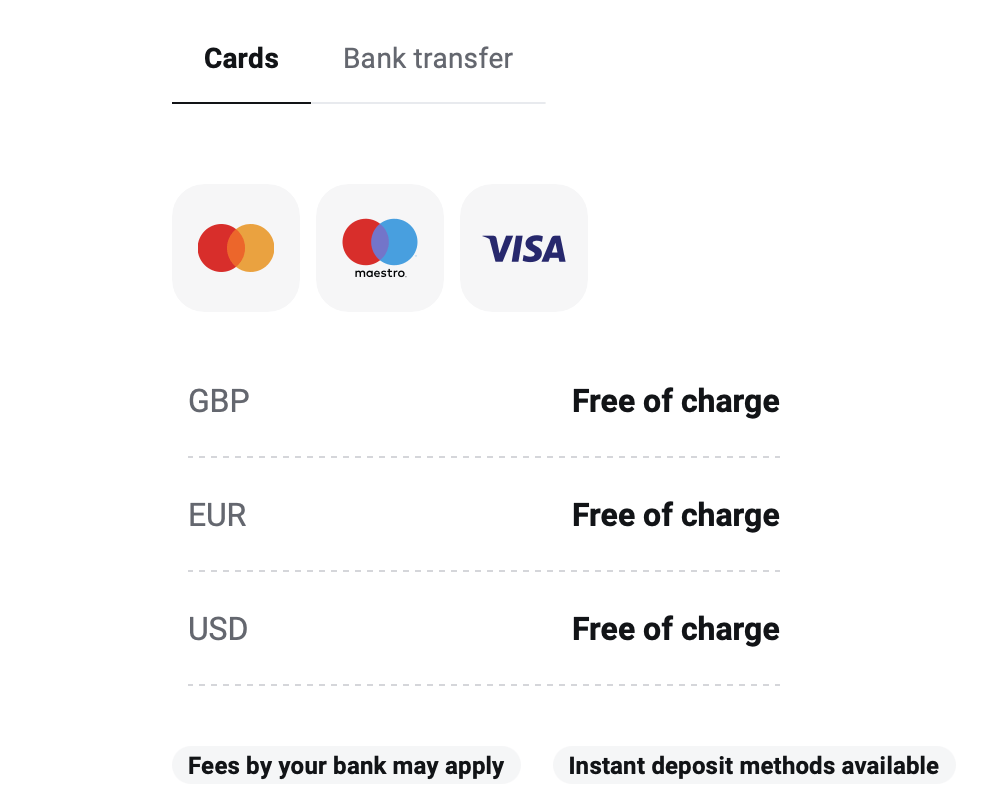 XTB withdrawal methods